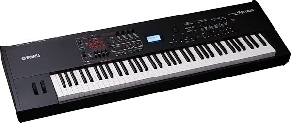 open zoom image for Yamaha S70 XS 76-Key Weighted Synthesizer, Angled