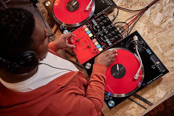 open zoom image for Pioneer DJ DJM-S5 DJ Mixer, New, Action Position Back