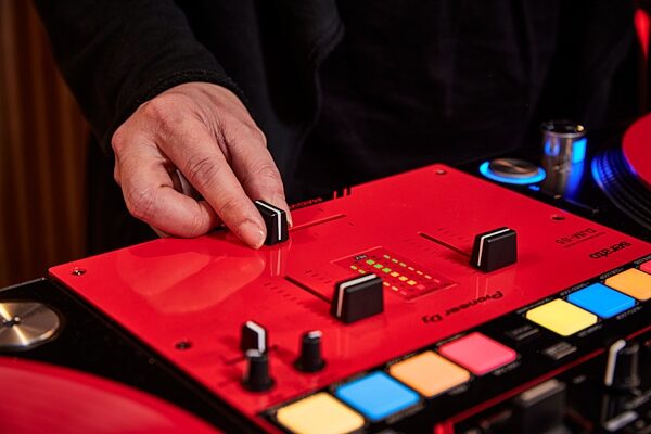 open zoom image for Pioneer DJ DJM-S5 DJ Mixer, New, Action Position Back