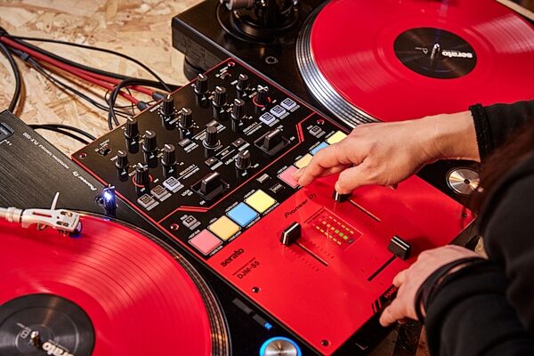 open zoom image for Pioneer DJ DJM-S5 DJ Mixer, New, Action Position Back