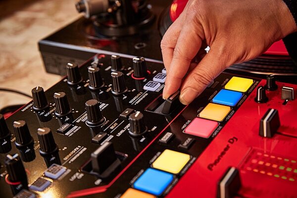 open zoom image for Pioneer DJ DJM-S5 DJ Mixer, New, Action Position Back