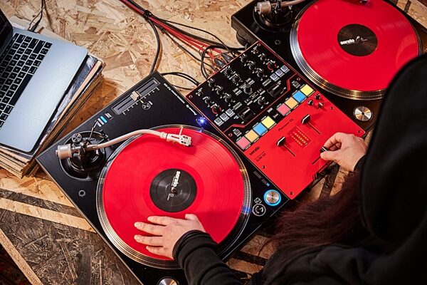 open zoom image for Pioneer DJ DJM-S5 DJ Mixer, New, Action Position Back