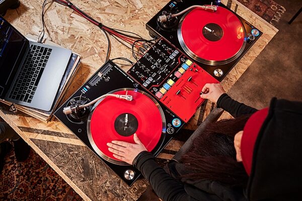 open zoom image for Pioneer DJ DJM-S5 DJ Mixer, New, Action Position Back
