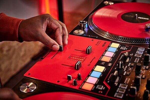 open zoom image for Pioneer DJ DJM-S5 DJ Mixer, New, Action Position Back