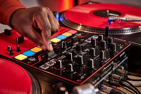 open zoom image for Pioneer DJ DJM-S5 DJ Mixer, New, Action Position Back