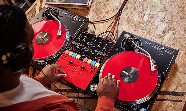 open zoom image for Pioneer DJ DJM-S5 DJ Mixer, New, Action Position Back