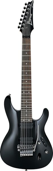 open zoom image for Ibanez S7420 7-String Electric Guitar, Black