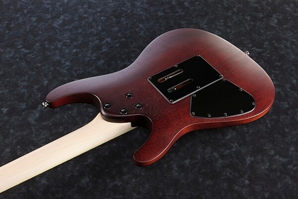 open zoom image for Ibanez S770PB Electric Guitar, Charcoal Brown Body Back