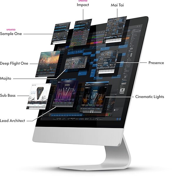 open zoom image for Fender Studio Pro Music Production Software - Perpetual License, Digital Download, Diagram