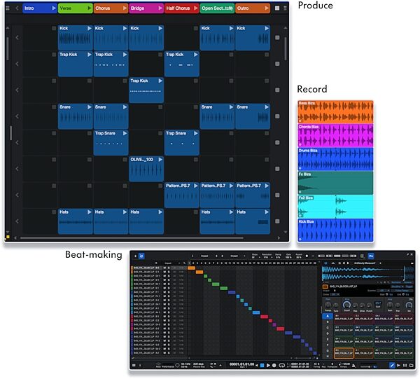open zoom image for Fender Studio Pro Music Production Software - Perpetual License, Digital Download, Diagram