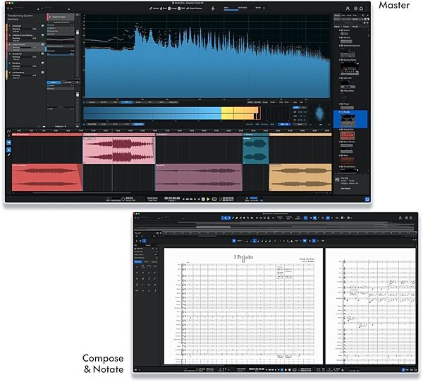 open zoom image for Fender Studio Pro Music Production Software - Perpetual License, Digital Download, Diagram