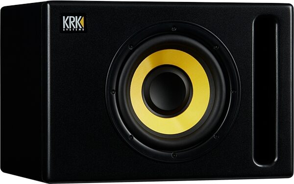 open zoom image for KRK S8.4 Powered Studio Subwoofer (109 Watts), 8 inch, Detail Side