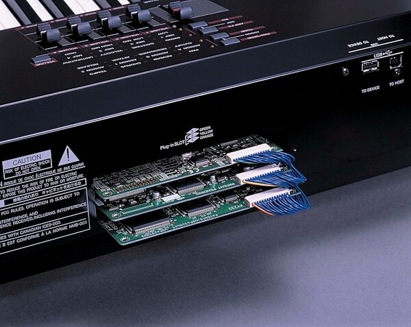 open zoom image for Yamaha S90ES 88-Key Weighted Action Synthesizer, Plug In Slots