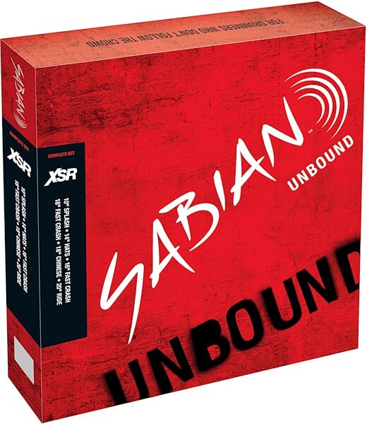 open zoom image for Sabian XSR Complete Cymbal Set, New, Action Position Back