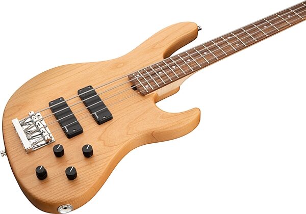 open zoom image for Sadowsky MetroLine 24-fret Modern Bass, 4-String (with Gig Bag), Satin Natural, Open Box (Very Good), Action Position Back