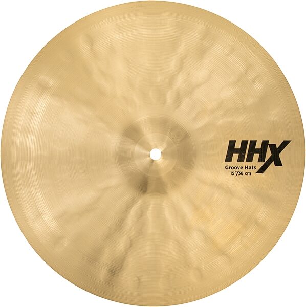 open zoom image for Sabian HHX Groove Hi-Hat Cymbals, 15 inch, Pair, Action Position Back