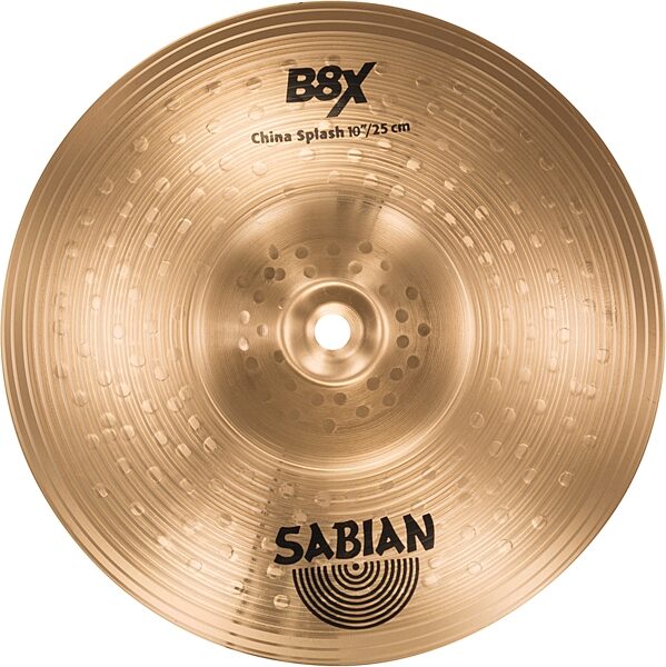 open zoom image for Sabian B8X China Cymbal, 10 inch, Action Position Back