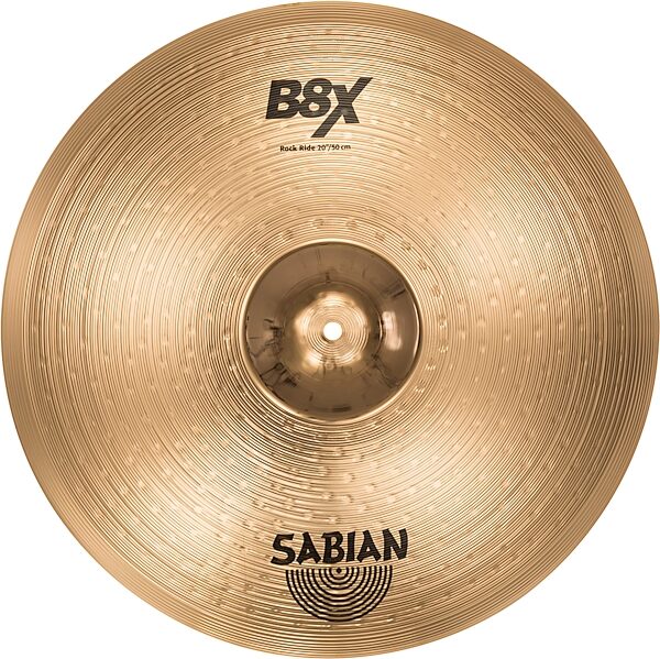 open zoom image for Sabian B8X Rock Ride Cymbal, 20 inch, Action Position Back