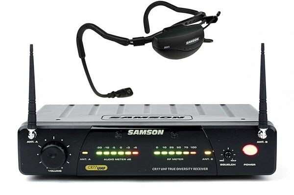open zoom image for Samson Airline 77 UHF TD Wireless with Qe Fitness Headset, Main