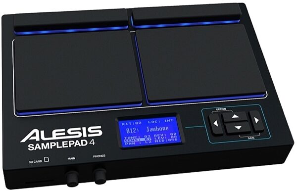 open zoom image for Alesis SamplePad 4 Multi-Pad Sample Drum Instrument, New, Main