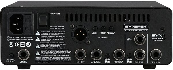open zoom image for Synergy SYN-1 Table Top Preamp Dock, One Module Slot, New, Action Position Back