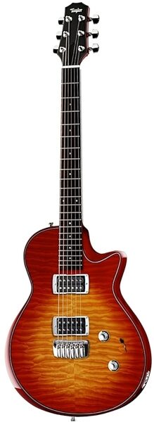 open zoom image for Taylor SBS1 Solidbody Standard Electric Guitar (with Case), Aged Cherry Sunburst