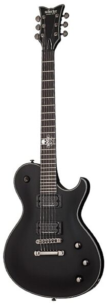 open zoom image for Schecter Blackjack SLS Solo-6 Passive Left-Handed Electric Guitar, Satin Black