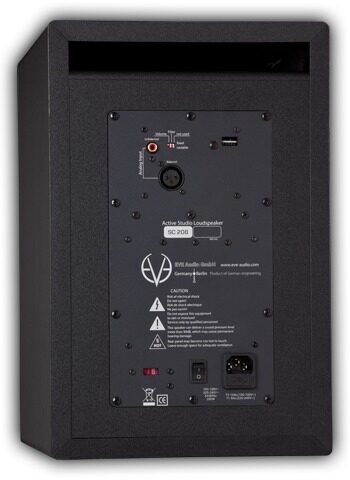 open zoom image for Eve Audio SC208 Active Studio Monitor, 2-Way, Rear