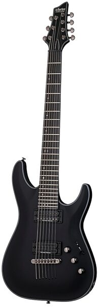 open zoom image for Schecter BlackJack SLS C-7 Electric Guitar, 7-String, Satin Black