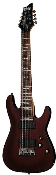 open zoom image for Schecter Omen 8-String Electric Guitar, Walnut Stain