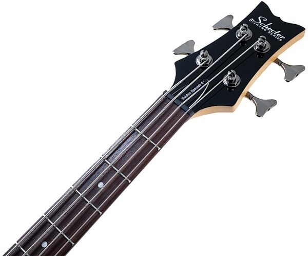 open zoom image for Schecter Raiden Special-4 Electric Bass, See Thru Blue Burst - Headstock