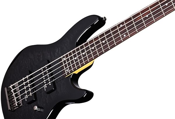 open zoom image for Schecter Raiden Special-5 Electric Bass (5-String), See Thru Black - Neck