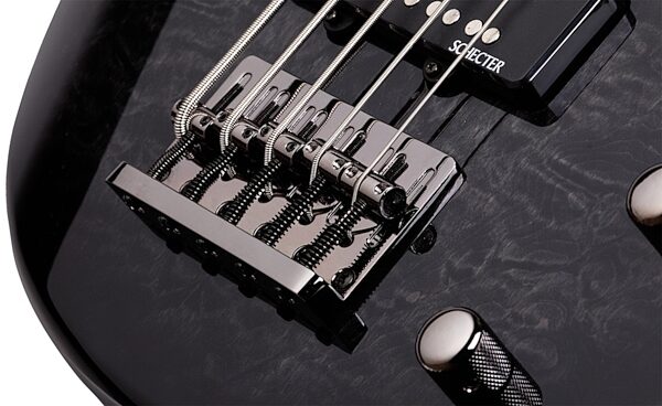 open zoom image for Schecter Raiden Special-5 Electric Bass (5-String), See Thru Black - Bridge