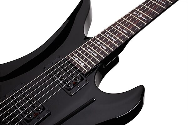 open zoom image for Schecter Synyster Deluxe Electric Guitar, Gloss Black Neck