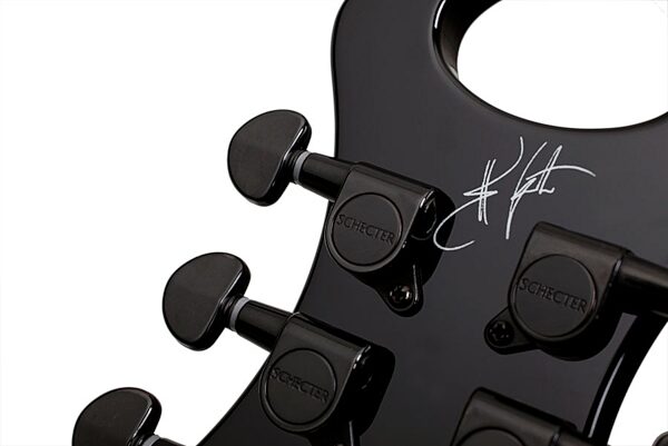 open zoom image for Schecter Synyster Deluxe Electric Guitar, Gloss Back Headstock Back