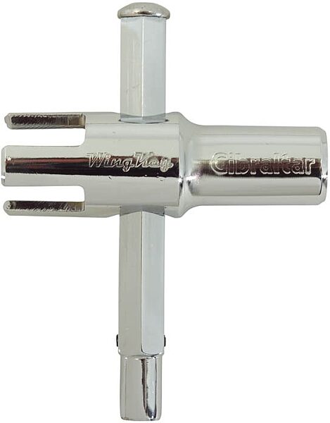 open zoom image for Gibraltar SCGWK Wing Key All-In-One Drum Tool, Main