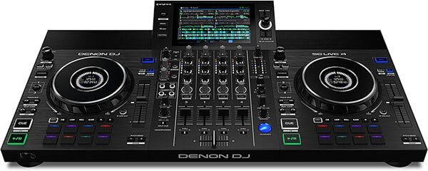 open zoom image for Denon DJ SC Live 4 Standalone DJ System, Black, Action Position Back