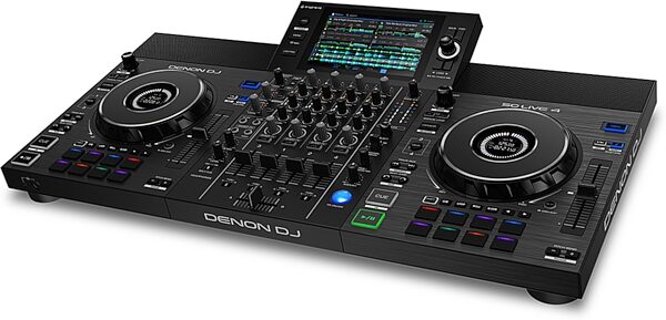 open zoom image for Denon DJ SC Live 4 Standalone DJ System, Black, Action Position Back