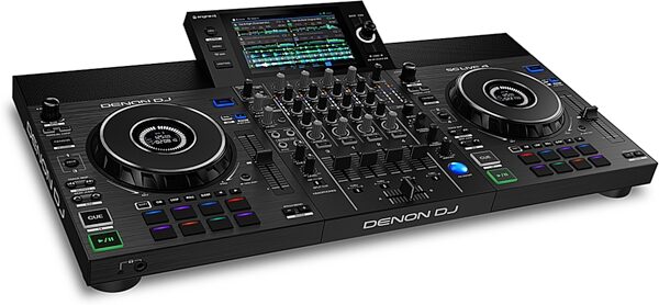 open zoom image for Denon DJ SC Live 4 Standalone DJ System, Black, Action Position Back