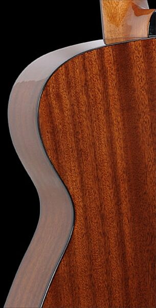 open zoom image for Great Divide SC-M Campfire Orchestra Acoustic Guitar, Back Closeup