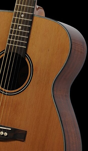 open zoom image for Great Divide SC-M Campfire Orchestra Acoustic Guitar, Front Closeup