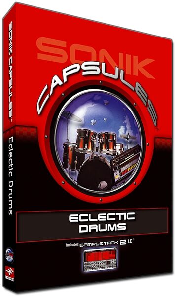 open zoom image for IK Multimedia Sonik Capsules Eclectic Drums Software, Main