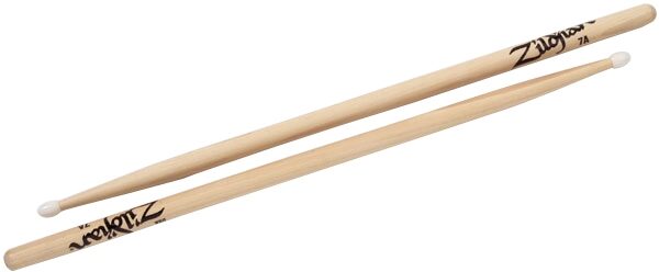 open zoom image for Zildjian Hickory Series 7A Drumsticks, Main