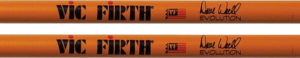 open zoom image for Vic Firth Dave Weckl Original Drumsticks, Action Position Back