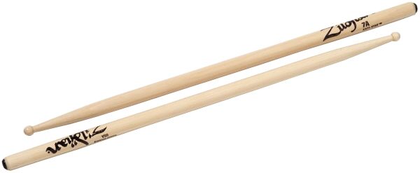 open zoom image for Zildjian Anti Vibe 7A Drumsticks, Wood Tip