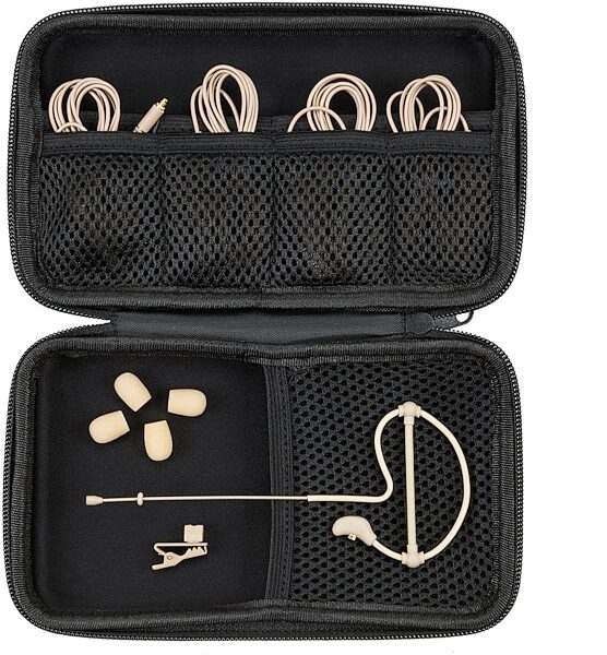 open zoom image for Samson SE50x Omnidirectional Micro Earset Microphone, Tan, Open Box (Like New), Action Position Front