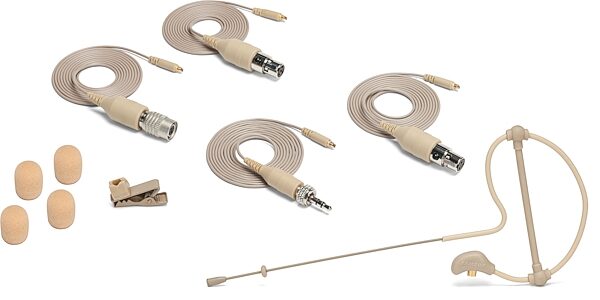 open zoom image for Samson SE50x Omnidirectional Micro Earset Microphone, Tan, Open Box (Like New), Action Position Front