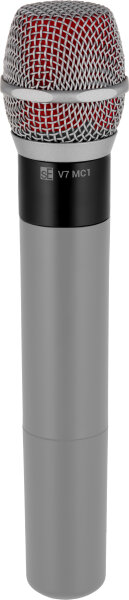 open zoom image for sE Electronics V7 MC1 Microphone Capsule for Shure Wireless Handheld Transmitters, Black and Red, for Shure Wireless Systems, Action Position Back