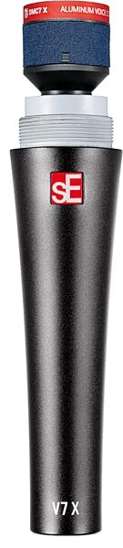 open zoom image for sE Electronics V7 X Dynamic Supercardioid Instrument Microphone, New, Action Position Back