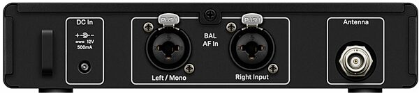 open zoom image for Sennheiser XSW IEM SET Wireless In-Ear Monitor System, Band A (476 - 500 MHz), Transmitter Back